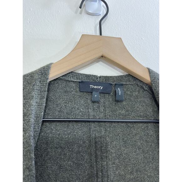 Theory Torina Cashmere Duster Cardigan P Scandi Old Money Minimal Lagom Luxury - Picture 3 of 16